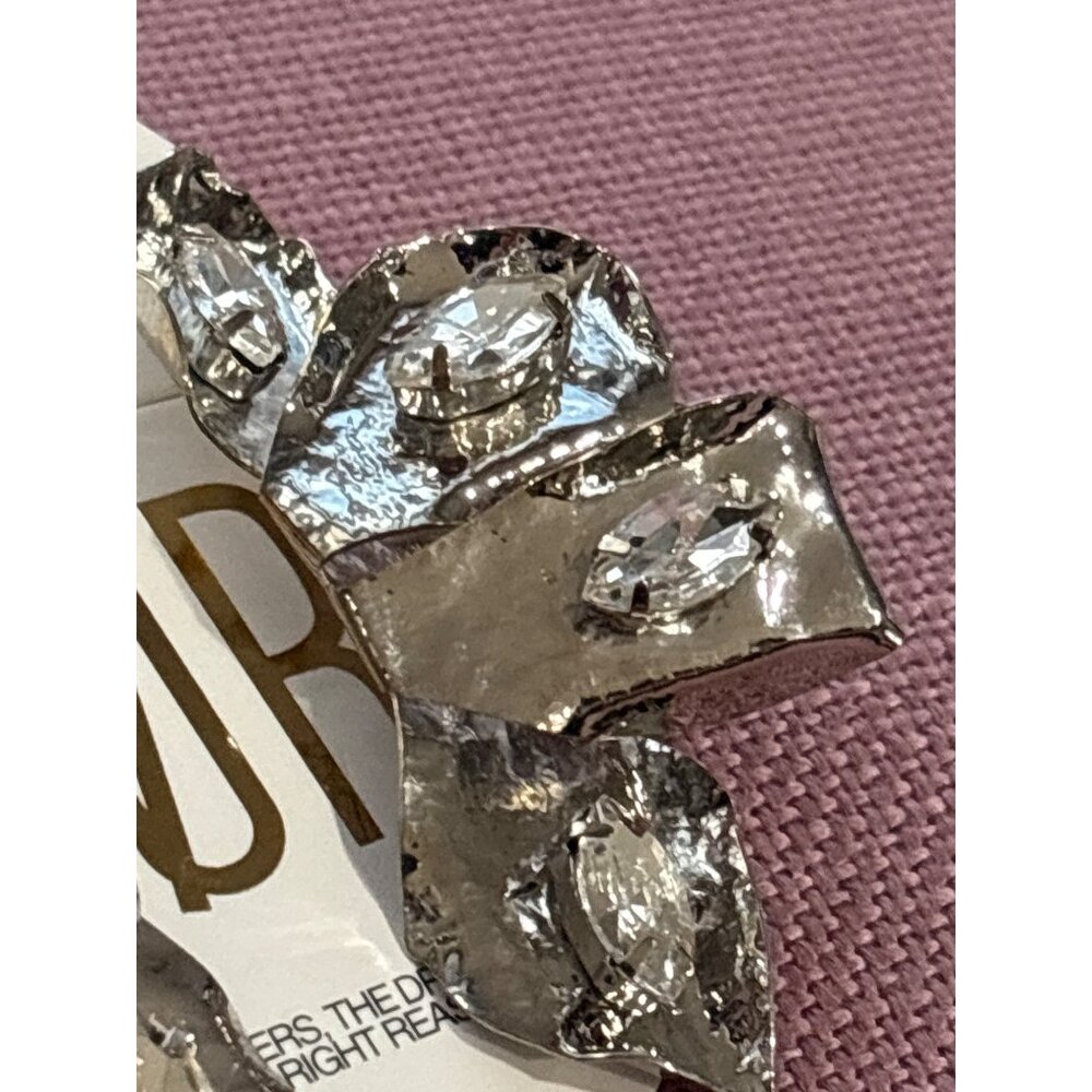 8 Other Reasons Silver Textured Earrings - Picture 4 of 6
